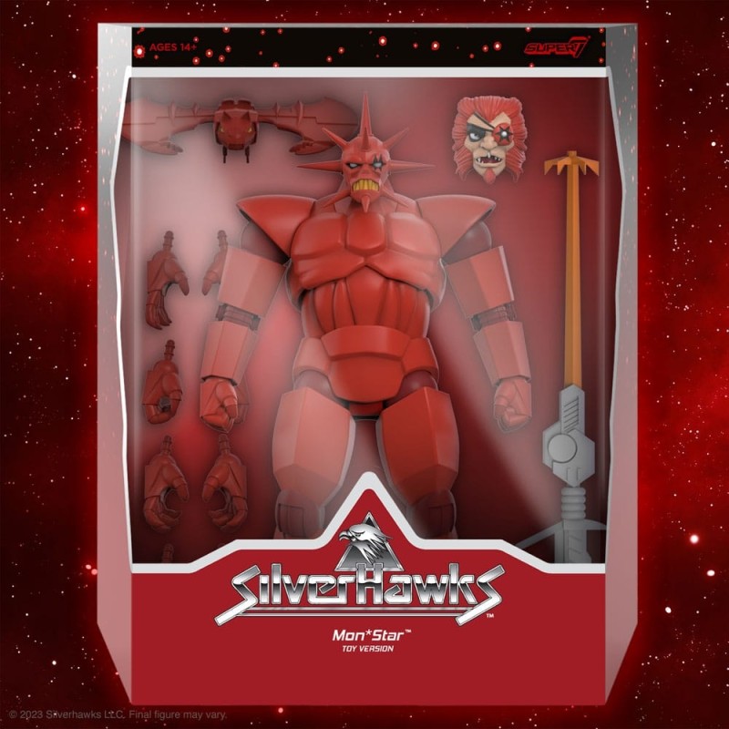 SilverHawks figurine Ultimates Steelheart 18 cm