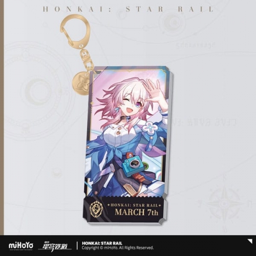 Honkai: Star Rail Character - Porte-clés March 7th 9 cm