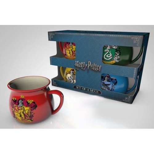 Harry Potter - Pack 4 tasses Espresso Crests