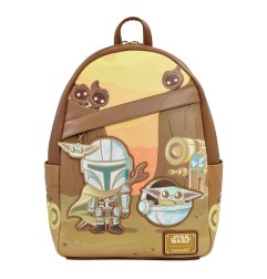Star Wars - : The Mandalorian by Loungefly sac à dos Mini Mandalorian and Grogu