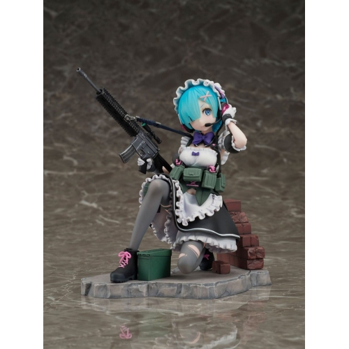 Re:Zero Starting Life in Another World - Statuette PVC 1/7 Rem Military Ver. 16 cm