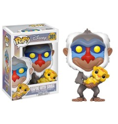 Roi lion, Le - Le Roi lion POP! Disney Vinyl figurine Rafiki & Simba 9 cm