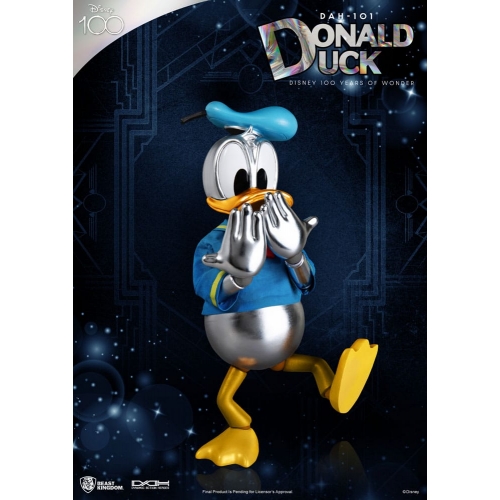 Disney 100 Years of Wonder - Figurine Dynamic Action Heroes 1/9 Donald Duck 16 cm