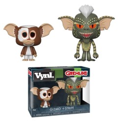 Gremlins - Pack 2 VYNL Vinyl figurines Gizmo & Stripe 10 cm