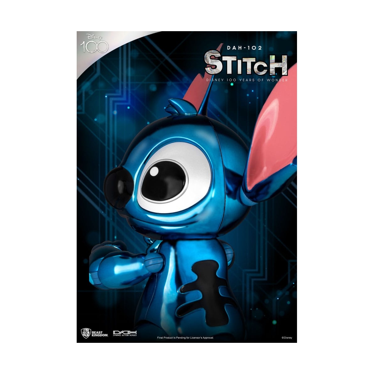 Lilo & Stitch - Figurine Dynamic Action Heroes 1/9 Stitch 18 cm