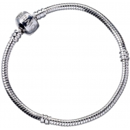 Harry Potter - Bracelet pour breloques plaqué argent Slider Charm (M)