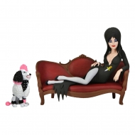 Elvira, maîtresse des ténèbres - Figurine Toony Terrors Elvira on Couch 15 cm