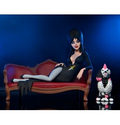 Elvira, maîtresse des ténèbres - Figurine Toony Terrors Elvira on Couch 15 cm