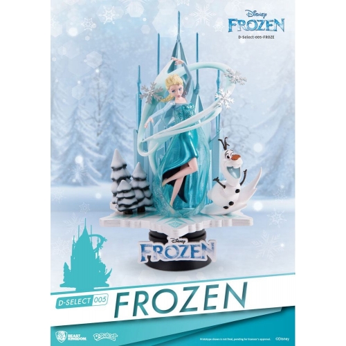 La Reine des neiges - Diorama PVC D-Select 18 cm