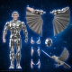 SilverHawks - Figurine Ultimates Quicksilver (Toy Version) 18 cm