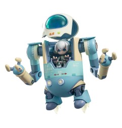Original Character - Figurine Plastic Model Kit Alloy Articulated Assemblable Model Topupu Robot 12 cm