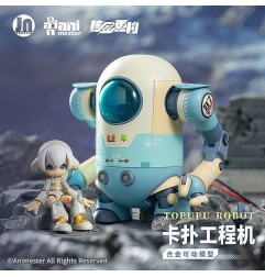Original Character - Figurine Plastic Model Kit Alloy Articulated Assemblable Model Topupu Robot 12 cm
