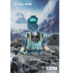 Original Character - Figurine Plastic Model Kit Alloy Articulated Assemblable Model Topupu Robot 12 cm