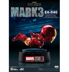 Iron Man 3 - Diorama lumineux Egg Attack Iron Man Mark III The First Ten Years Edition 16 cm