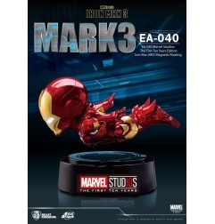 Iron Man - 3 diorama lumineux Egg Attack  Mark III The First Ten Years Edition 16 cm