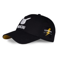 Pokémon - Pokemon casquette baseball Pikachu Black