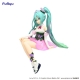 Hatsune Miku - Statuette Noodle Stopper Flower Fairy Morning Glory Pink Color Ver. 14 cm