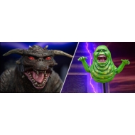 S.O.S Fantômes - Statuette 1/8 Slimer (NX) + Zuul (NX) Normal Version Twin Pack Set 12 cm