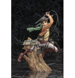 L'Attaque des Titans - Attack on Titan statuette PVC ARTFXJ 1/8 Eren Yeager Renewal Package Ver. 26 cm