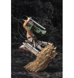 L'Attaque des Titans - Statuette ARTFXJ 1/8 Eren Yeager Renewal Package Ver. 26 cm