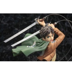 L'Attaque des Titans - Statuette ARTFXJ 1/8 Eren Yeager Renewal Package Ver. 26 cm