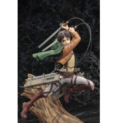L'Attaque des Titans - Statuette ARTFXJ 1/8 Eren Yeager Renewal Package Ver. 26 cm