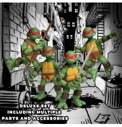 Tortues Ninja - Teenage Mutant Ninja Turtles figurines Teenage Mutant Ninja Turtles Deluxe Set 8 cm