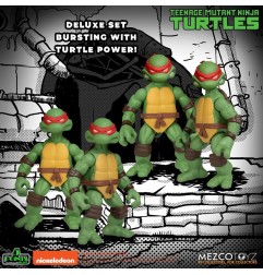 Les Tortues Ninja - Figurines Les Tortues Ninja Deluxe Set 8 cm