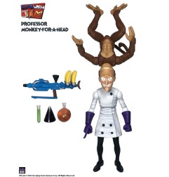 Earthworm Jim - Figurine Professor Monkey-For-A-Head 28 cm