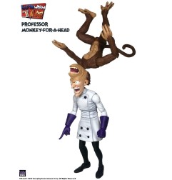 Earthworm Jim - Figurine Professor Monkey-For-A-Head 28 cm