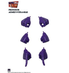 Earthworm Jim - Figurine Professor Monkey-For-A-Head 28 cm