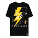 Pokémon - T-Shirt Black Pikachu Electrifying Line-art