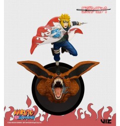 Naruto - Shippuden statuette PVC 1/8 Minato Namikaze Vs Nine Tailed Fox 41 cm
