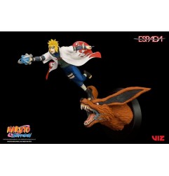Naruto Shippuden - Statuette 1/8 Minato Namikaze Vs Nine Tailed Fox 41 cm