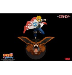 Naruto - Shippuden statuette PVC 1/8 Minato Namikaze Vs Nine Tailed Fox 41 cm