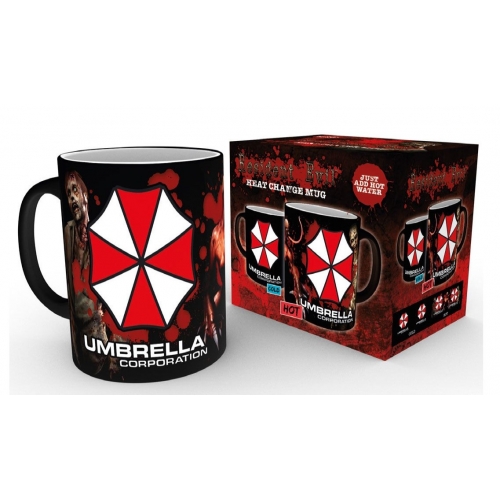 Resident Evil - Mug effet thermique Umbrella