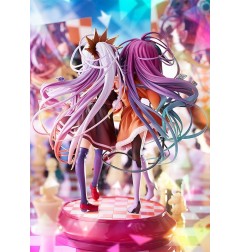 No Game No Life - Statuette 1/7 Shiro & Schwi 22 cm