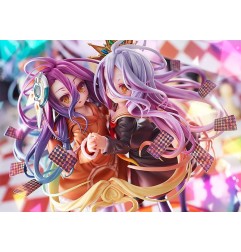 No Game No Life - Statuette 1/7 Shiro & Schwi 22 cm