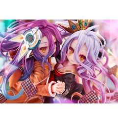 No Game No Life - Statuette 1/7 Shiro & Schwi 22 cm