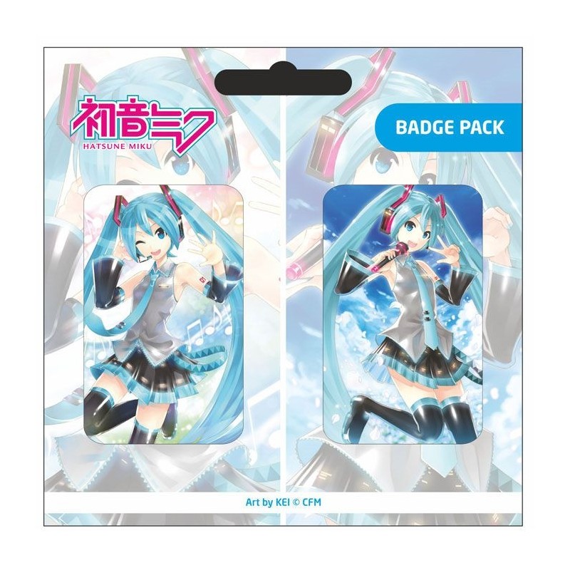 Hatsune Miku - Pack 2 pin's Set A Hatsune Miku - Pack 2 pin's Set A
