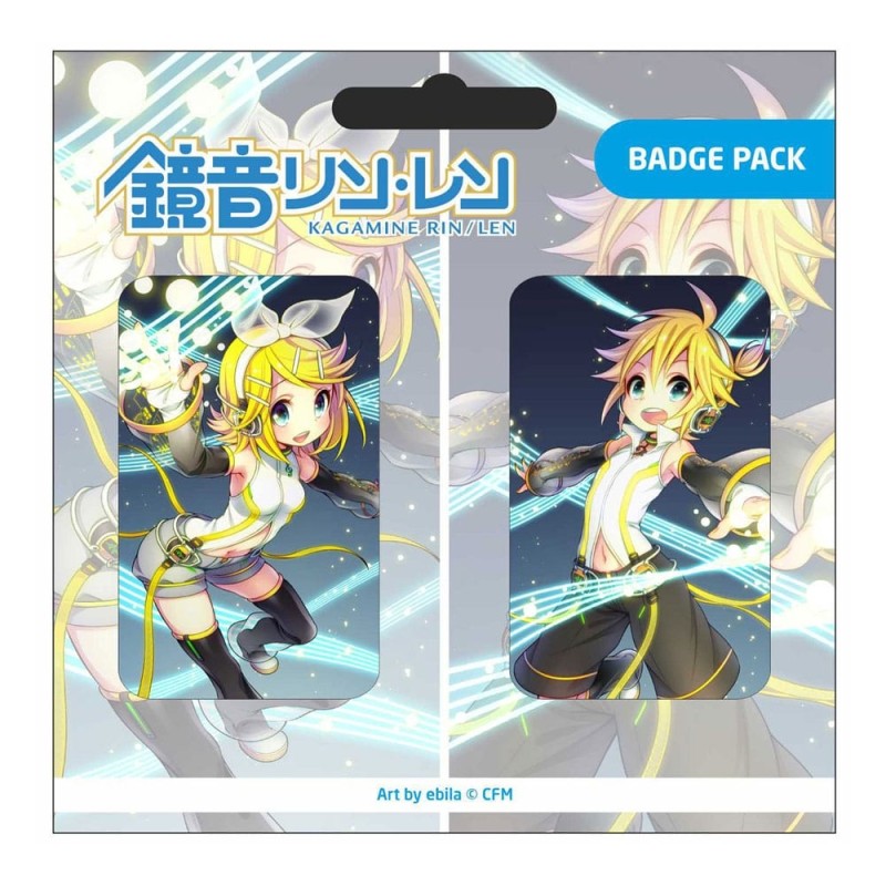 Hatsune Miku - Pack 2 pin's Set C