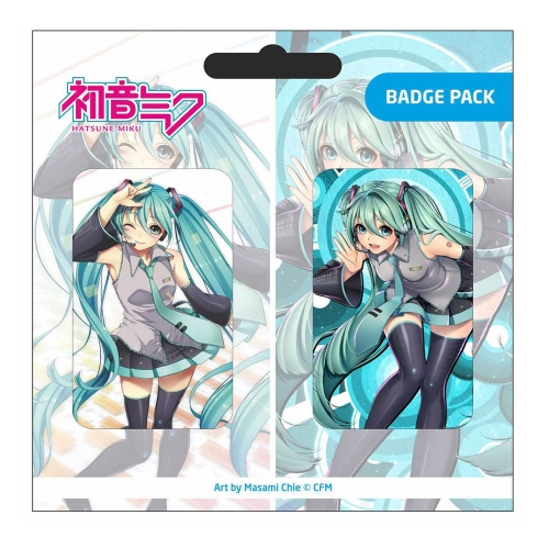 Hatsune Miku - Pack 2 pin's Set D