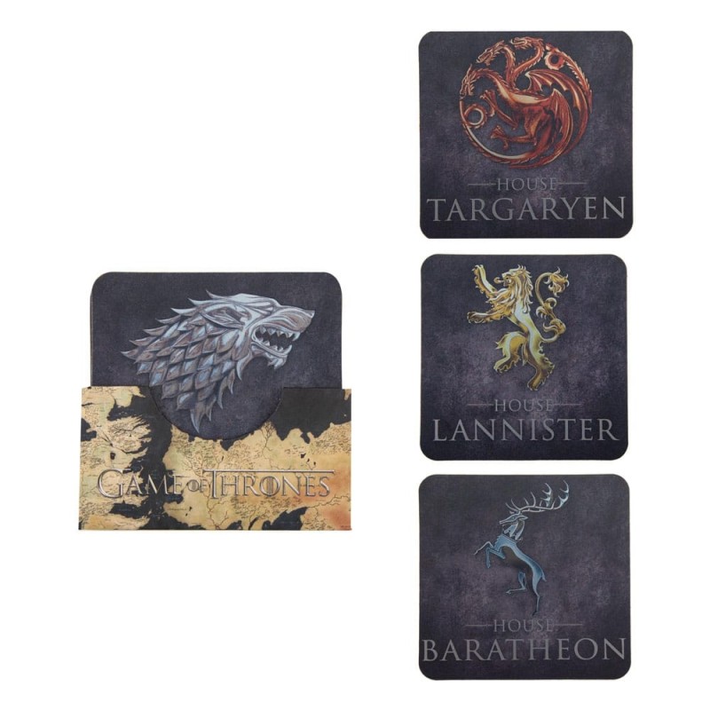 Game Of Thrones - Game of Thrones pack 4 médaillons Sigil