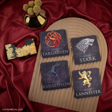 Game Of Thrones - Game of Thrones pack 4 médaillons Sigil