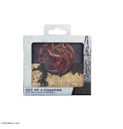 Game Of Thrones - Game of Thrones pack 4 médaillons Sigil