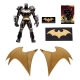 DC Multiverse - Figurine Batman (Hellbat) (Knightmare) (Gold Label) 18 cm