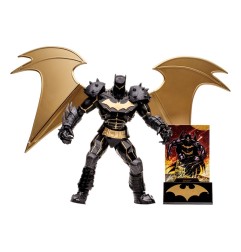 DC Multiverse - Figurine Batman (Hellbat) (Knightmare) (Gold Label) 18 cm