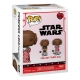 Star Wars Valentines - Figurine POP! Leia (Val Choc) 9 cm