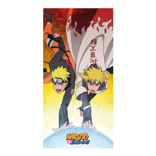 Naruto Shippuden - Serviette de bain Premium Naruto & Minato 70 x 140 cm