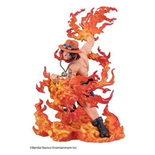 One Piece - Statuette FiguartsZERO (Extra Battle) Portgas. D. Ace - Bounty Rush 5th Anniversary- 17 cm